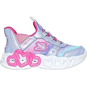 【送料無料】Skechers スケッチャーズ キッズ スリップインズ インフィニット ハート ライツ ラベンダー INFINITE HEART LIGHTS- 303755N