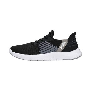 【送料無料】PUMA プーマ ソフトライド イーズイン レディース ランニングシューズ PUMABLK-ST ブラック 30989901 脱ぎ履き楽々 ハンズフリー ヒールカウンター