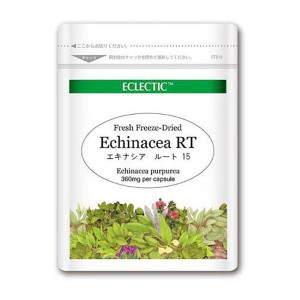 ECLECTIC エキナシア(エキナセア)RT(根 15カプセル Ecoパック15 EC040(健康食品 ハーブエキス サプリメント)※お取り寄せ1週間程度かかります