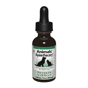 Animals Apawthecary 犬 猫 アルファルファ・ユッカブレンド 1オンス 29.5ml(犬猫用サプリメント)P019※お取り寄せ1週間程度かかります