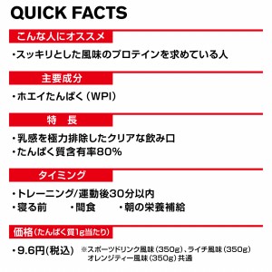 DNS ディーエヌエス ホエイプロテイン クリアテイスト オレンジティー味 350g プロテイン 筋トレ 運動 エクササイズ ダイエット CT350