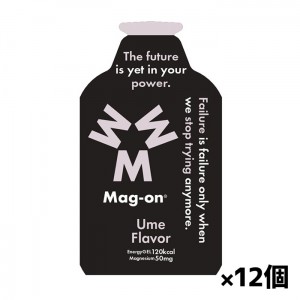 【ゆうパケット配送対象】 Mag-on(マグ・オン) マグネシウムチャージサプリメント Mag-on ジュレ 梅味 x12個(ポスト投函 追跡ありメール便)