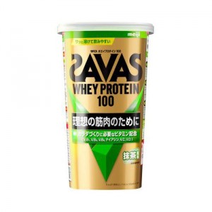 ザバス(SAVAS)ホエイプロテイン100 抹茶風味 280g プロテイン トレーニング 2631746