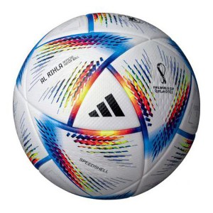 adidas アディダス FIFAワールドカップ サッカーボール アル・リフラ プロ 5号球 FIFA公認球 JFA検定球 AL RIHLA カタール AF550