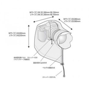 ケンコー・トキナー(Kenko Tokina) マルチSP カメラレインカバーHT Lサイズ ターコイズ KRG-RC01 カバー レインカバー はっ水 87272
