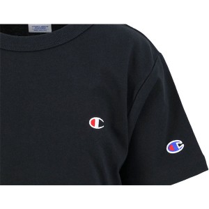 チャンピオン champion 春夏 キッズ 半袖 Tシャツ バインダーネック ワンポイントロゴ コットン100% 綿 CKT301