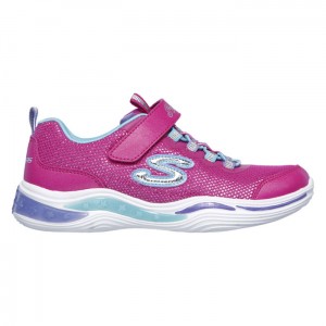 SKECHERS スケッチャーズ POWER PETALS パワーペタルズ 光る靴 LED 子供靴 女の子[20202L](ガールズ キッズ 女子用)