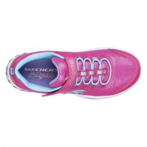 SKECHERS スケッチャーズ POWER PETALS パワーペタルズ 光る靴 LED 子供靴 女の子[20202L](ガールズ キッズ 女子用)