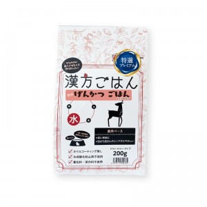 [ノット]漢方ごはん改め げんかつごはん ドライタイプ 水 200g(犬用品 ドッグフード)