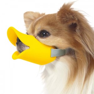 OPPO(オッポ)quack(クァック)S イエロー(小型犬 口輪 しつけ 拾い食い防止)