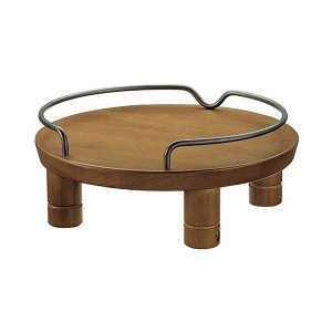 ペット用木製テーブル シングル ブラウン
