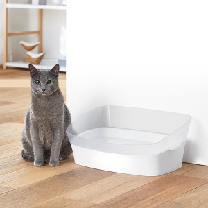 ボンビアルコン しつけるトイレ クリアキャット Sサイズ(猫向け トイレ用品トイレ本体)